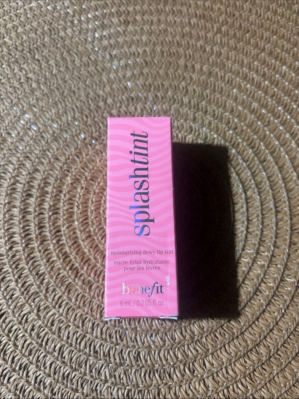 Benefit Splashtint Moisturizing Dewy Lip Tint — 17 Heat Wave NEVER USED